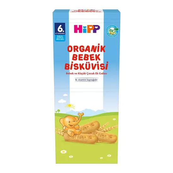 Organik Bebek Bisküvisi 180 gr
